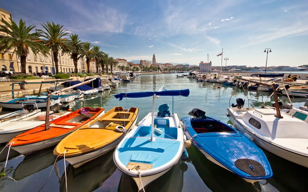 Split harbour, Croatia