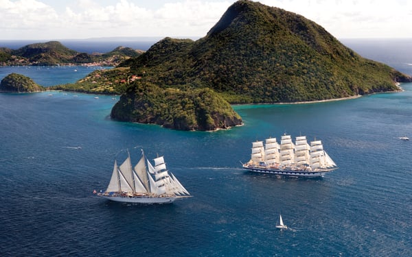 star clippers sailing ships in the caribbean