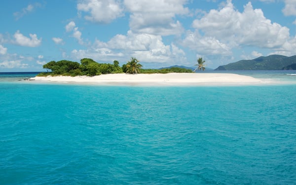 Sandy spit, Jost Van Dyke, British Virgin Islands