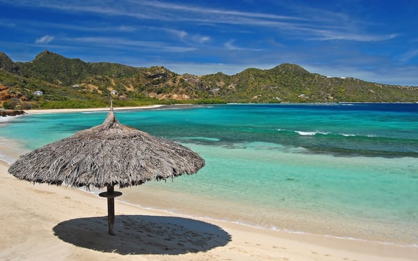Beach on Union Island, St Vincent & The Grenadines