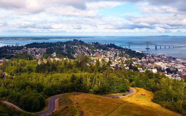Astoria, Oregon and the Columbia River