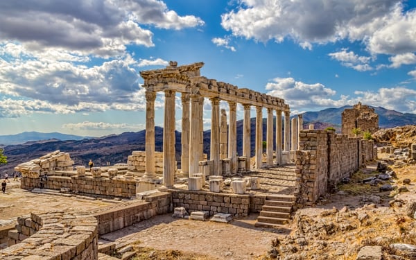 Temple of Trajan at Pergamum, Turkey