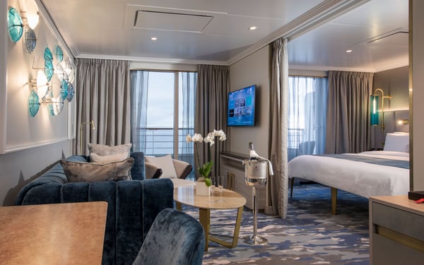 Crystal Serenity - Sapphire Veranda Suite