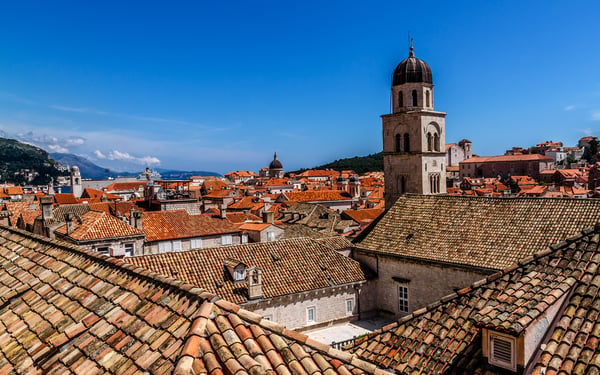 Dubrovnik rooftops, Croatia