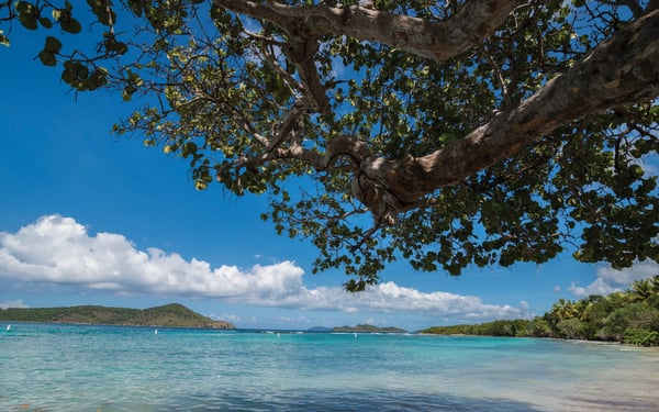 Beach on St Thomas, US Virgin Islands