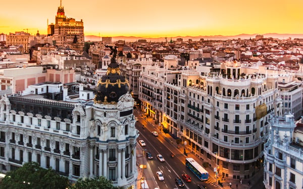 Gran Via, Madrid