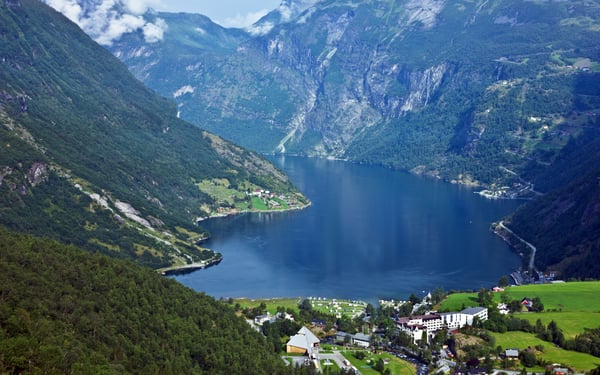 View of Geirangerfjord, Norway