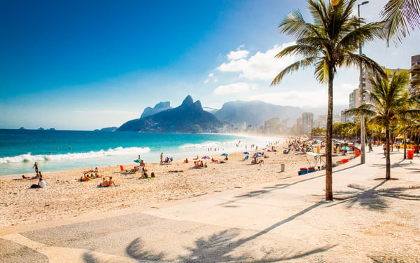 Ipanema Beach, Rio de Janeiro, Brazil