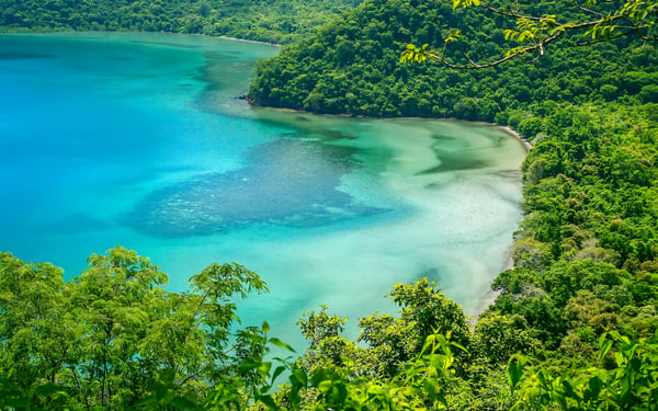 Lagoon in Sumbawa, Indonesia