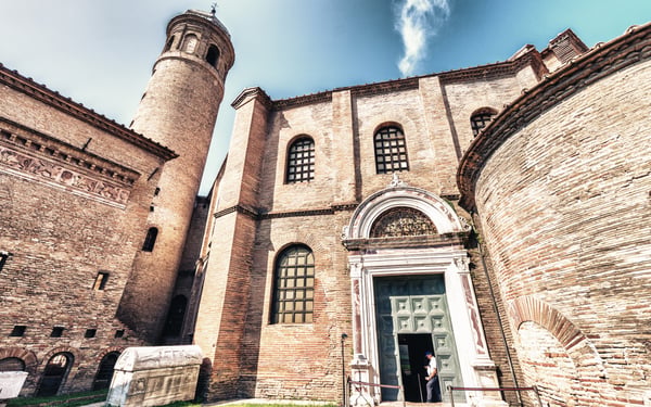 San Vitale cathedral in Ravenna, Italy