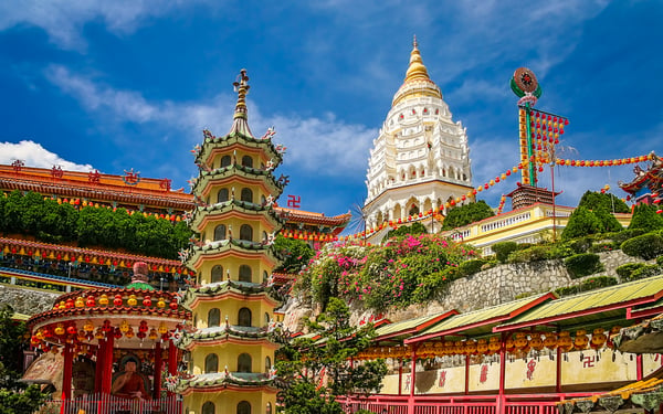 Kek Lok Si temple in Penang, Malaysia