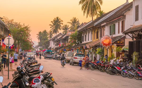 Streets of Luang Prabang, Laos