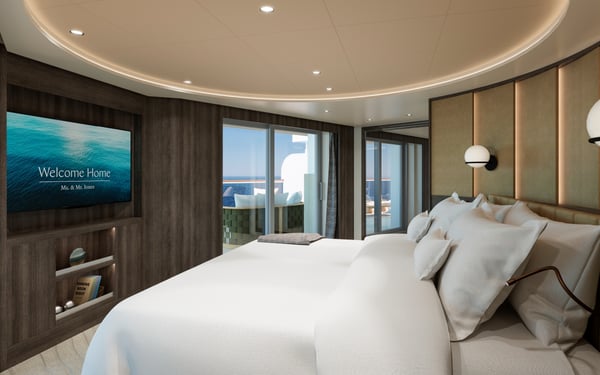 Rendering of Cocoon Residence on board Explora III