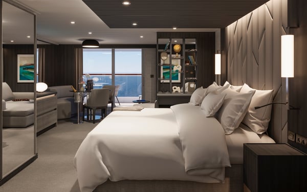 Rendering of Penthouse on board Explora III