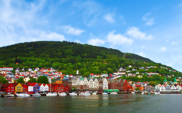 Bergen waterfront, Norway