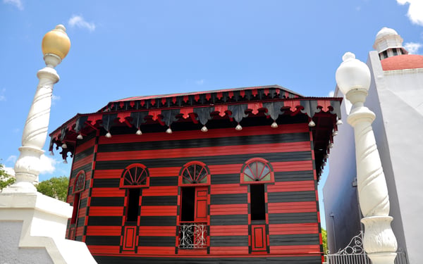 Ancient firehouse in Ponce, Puerto Rico