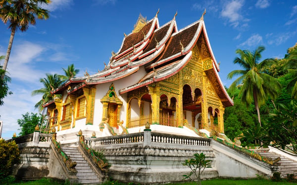Royal Palace museum in Luang Prabang, Laos
