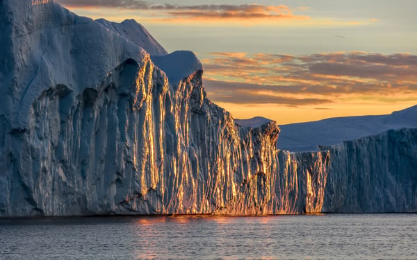Disko Bay Glacier Greenland