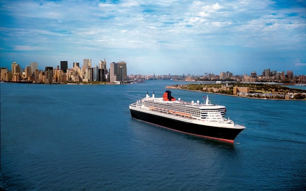 Cunard Queen Mary 2 in New York