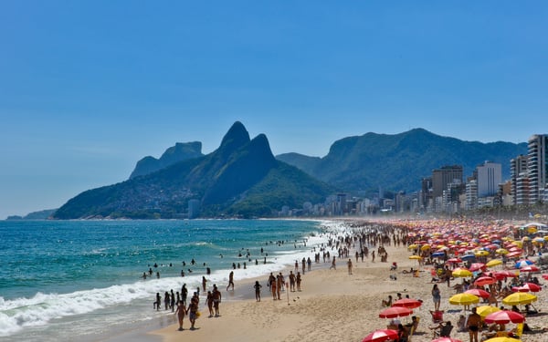 Ipanema beach, Rio de Janeiro