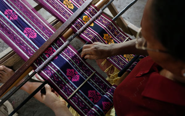 Traditional crafts in Larantuka, Flores island, Indonesia