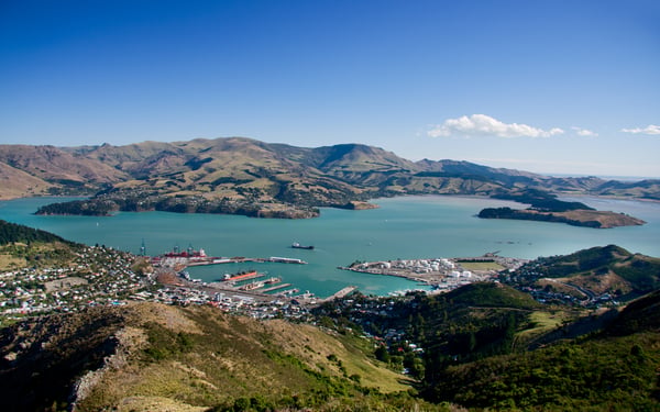 Lyttelton Harbour, New Zealand