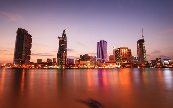 Ho Chi Minh City skyline