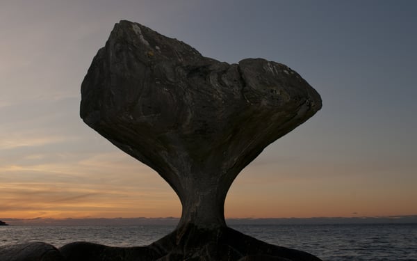 Kannesteinded rock near Maloy, Norway