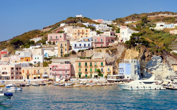 Ponza island, Italy