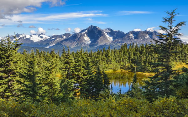 Lost Lake Trail near Seward, Alaska