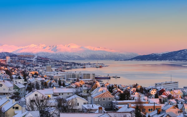 Tromso, Norway in winter
