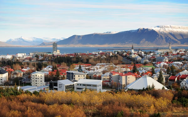 Reykjavik skyline, Iceland