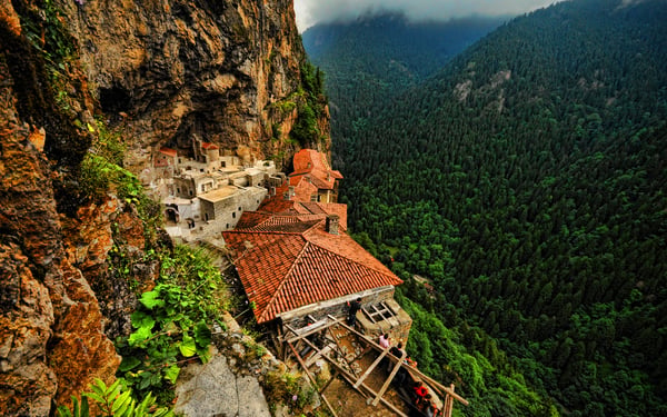 Sumela monastery, a highlight of some of the best Black Sea cruises