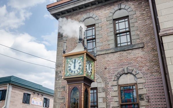 Steam clock, Otaru