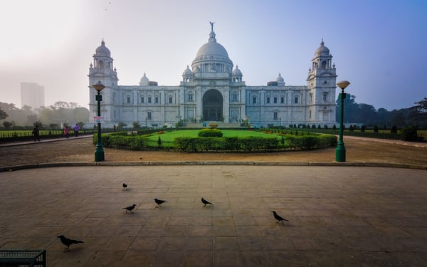 Victoria Memorial in Kolkata, India