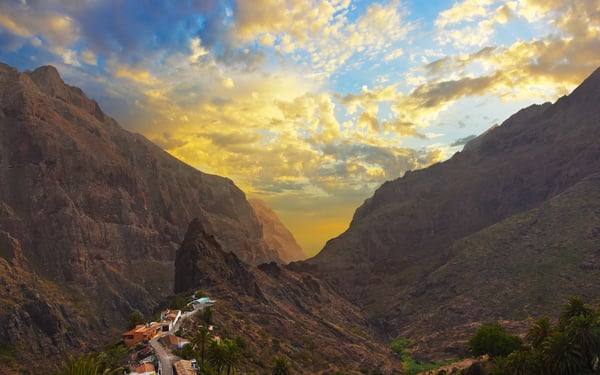 Masca Canyon, Tenerfie