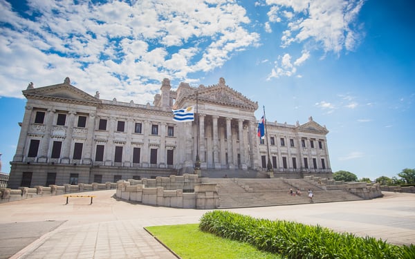 Legislative Palace in Montevideo, Uruguay