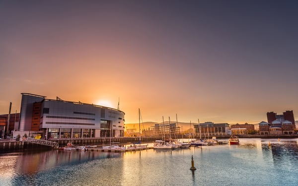 Belfast waterfront, Northern Ireland