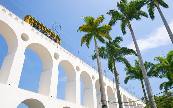 Arcos de Lapa in Rio de Janeiro, Brazil
