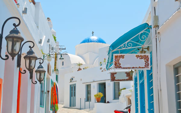 Chora on Sifnos, Greece