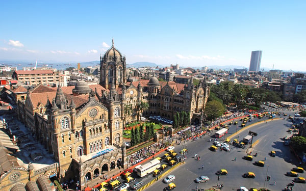 Railway terminus, Mumbai