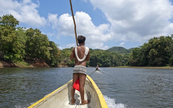 Embera indian, Panama