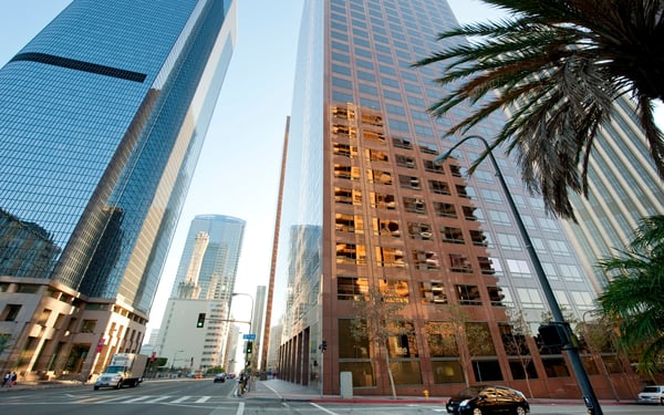 Skyscrapers in Los Angeles, California