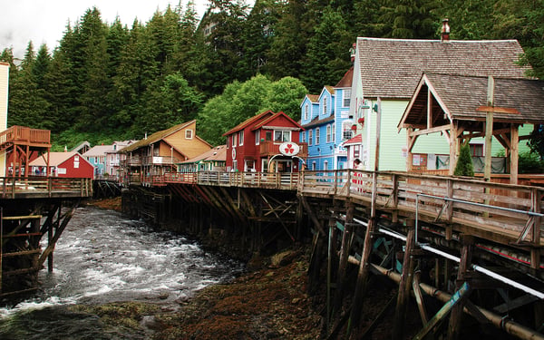 Creek Street, Ketchikan, Alaska