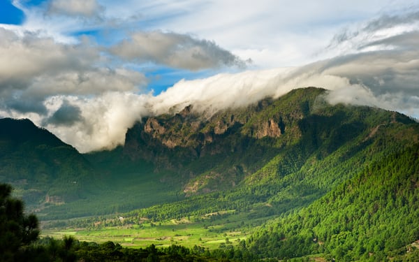 Mountains in La Palma, Canary Islands