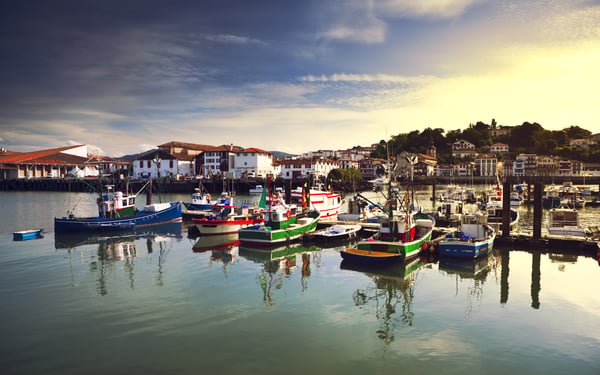 Saint-Jean-de-Luz harbour, France