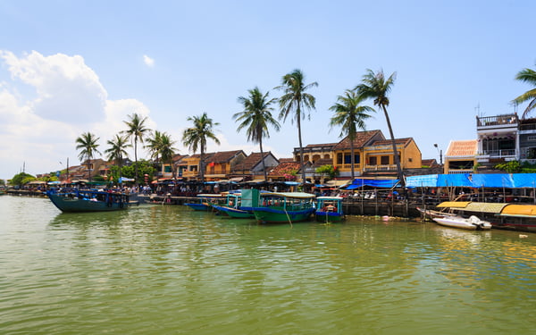 Hoi An waterfront, Vietnam