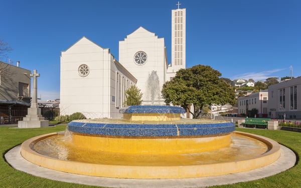 Waiapu Cathedral in Napier, New Zealand