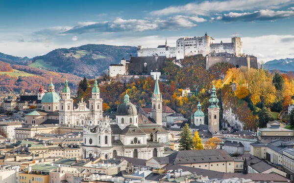 Salzburg fortress, Austria