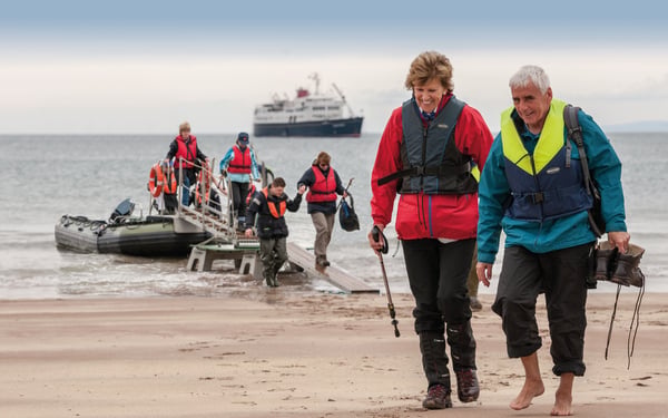 Going ashore